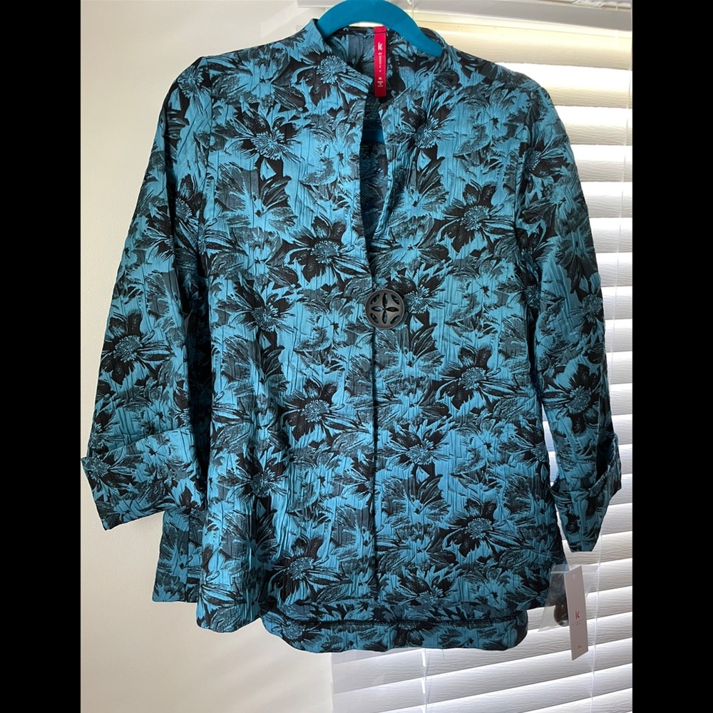 Ic by Connie K  Jackets & Coats Asymmetric Jacket NWT ladies XL